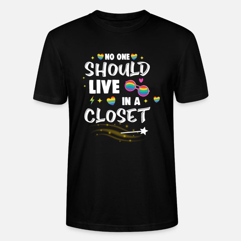 LGBT Humor | Pride Statement - Stanley/Stella Unisex Bio-T-Shirt CRAFTER - Schwarz