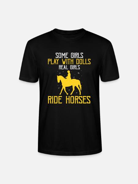 Chevaux Filles - T-shirt bio CRAFTER Stanley Stella Unisexe - noir