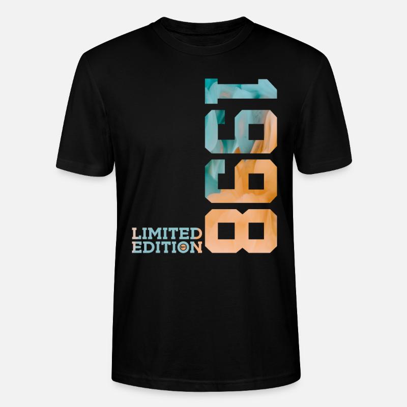 28E ANNIVERSAIRE ÉDITION LIMITÉE 1998 - T-shirt bio CRAFTER Stanley Stella Unisexe - noir