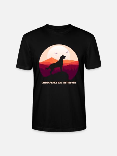 Chesapeake Bay Retriever - Stanley/Stella CRAFTER Unisex Organic T-Shirt - black