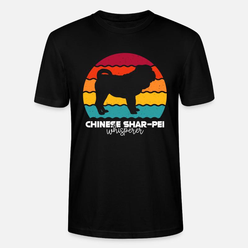 Shar Pei - Stanley/Stella Unisex Bio-T-Shirt CRAFTER - Schwarz