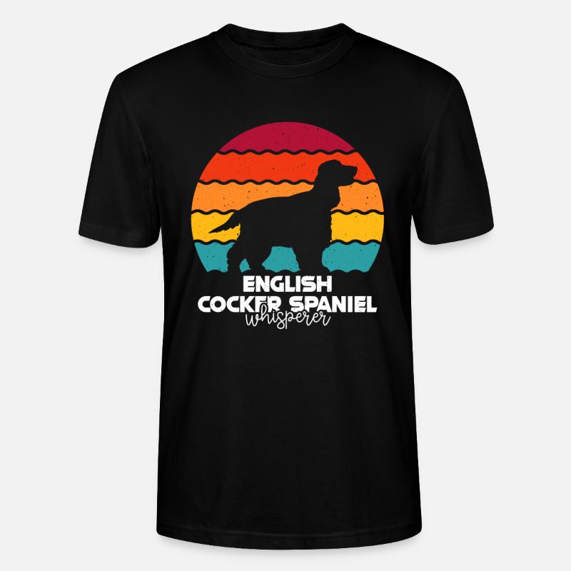 Deutsch Cocker Spaniel - T-shirt bio CRAFTER Stanley Stella Unisexe - noir
