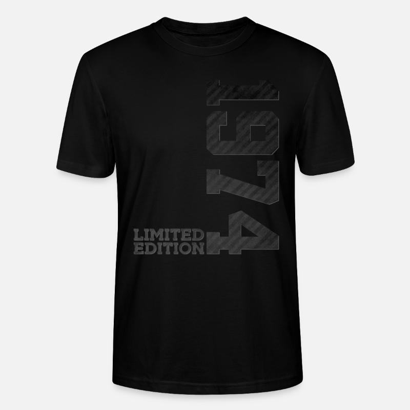 52E ANNIVERSAIRE ÉDITION LIMITÉE 1974 - T-shirt bio CRAFTER Stanley Stella Unisexe - noir