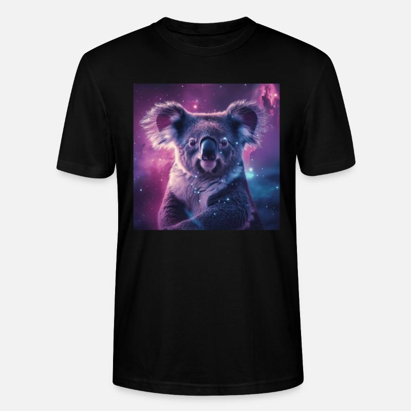 Koala - T-shirt bio CRAFTER Stanley Stella Unisexe - noir