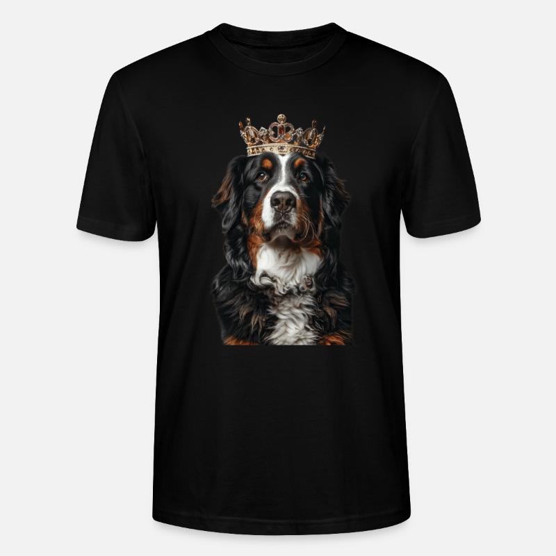 Bouvier bernois - T-shirt bio CRAFTER Stanley Stella Unisexe - noir
