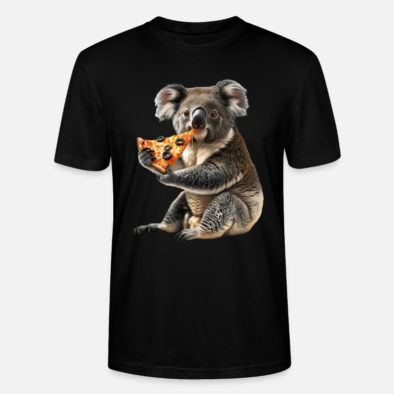 Koala - Stanley/Stella Unisex Bio-T-Shirt CRAFTER - Schwarz