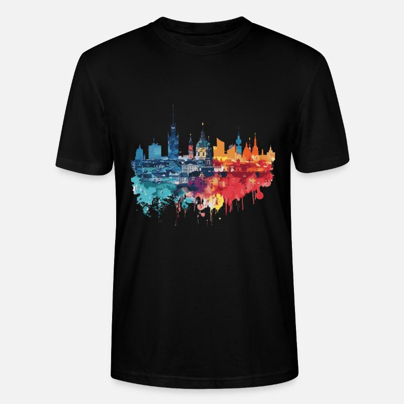 Chełm - Stanley/Stella Unisex Bio-T-Shirt CRAFTER - Schwarz