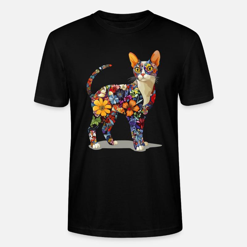 Devon Rex - Stanley/Stella Unisex Bio-T-Shirt CRAFTER - Schwarz