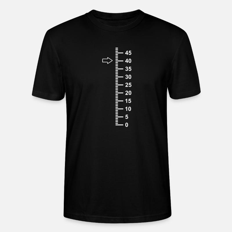 40 ans 40 ans - T-shirt bio CRAFTER Stanley Stella Unisexe - noir