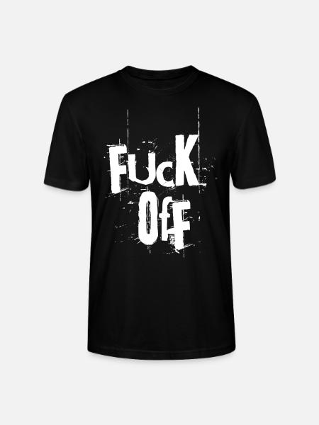 Fuck Off - Stanley/Stella Unisex Bio-T-Shirt CRAFTER - Schwarz
