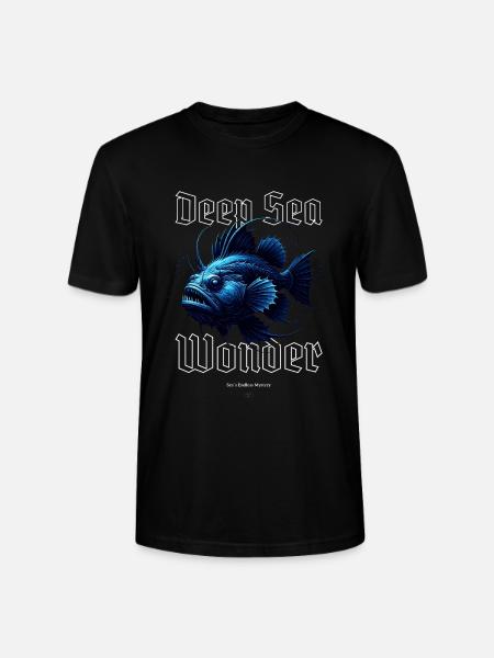 Deep Sea Wonder - Stanley/Stella CRAFTER Unisex Organic T-Shirt - black
