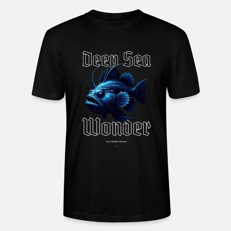 Deep Sea Wonder - Stanley/Stella Unisex Bio-T-Shirt CRAFTER - Schwarz