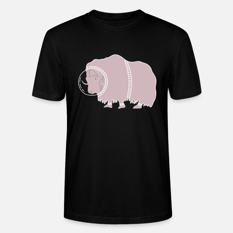 SPACE BULL - Stanley/Stella Unisex Bio-T-Shirt CRAFTER - Schwarz