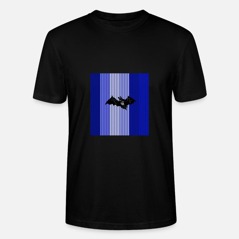 Fledermaus - Stanley/Stella Unisex Bio-T-Shirt CRAFTER - Schwarz