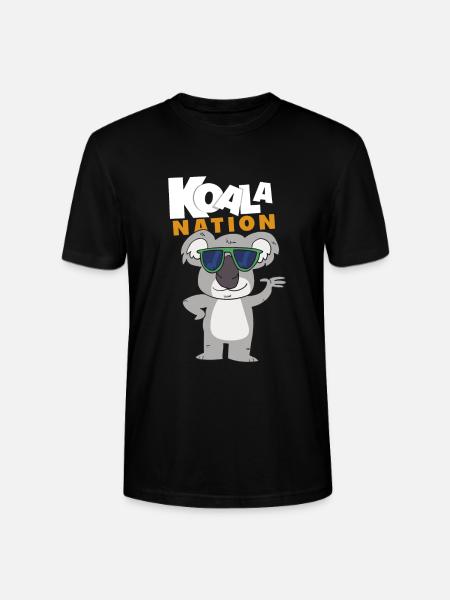 Koala - Stanley/Stella Unisex Bio-T-Shirt CRAFTER - Schwarz