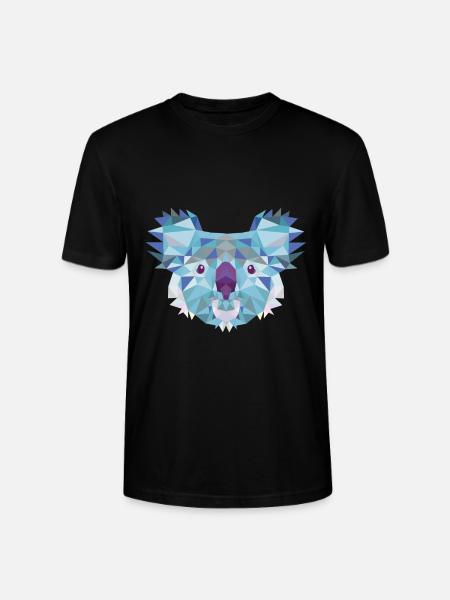 Koala - Stanley/Stella Unisex Bio-T-Shirt CRAFTER - Schwarz