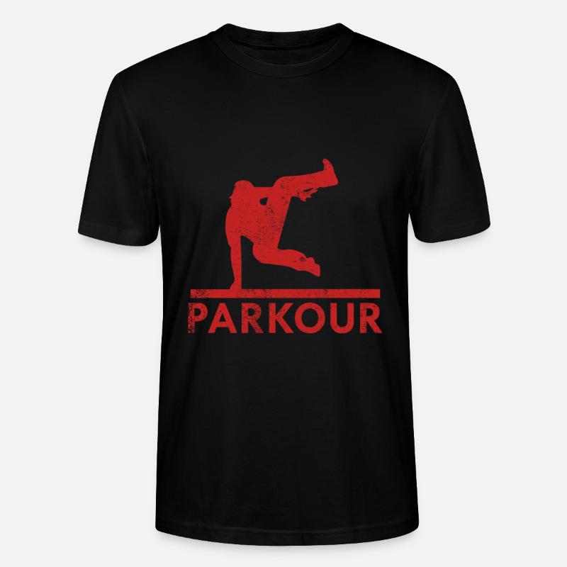 parkour - T-shirt bio CRAFTER Stanley Stella Unisexe - noir