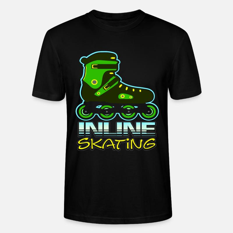 Inline skating - Stanley/Stella CRAFTER Unisex Organic T-Shirt - black