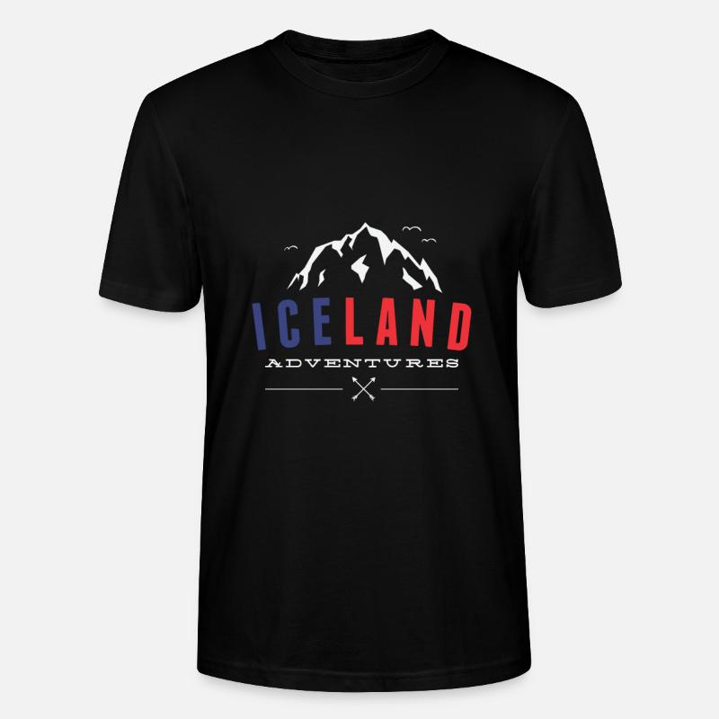 Island - Stanley/Stella Unisex Bio-T-Shirt CRAFTER - Schwarz