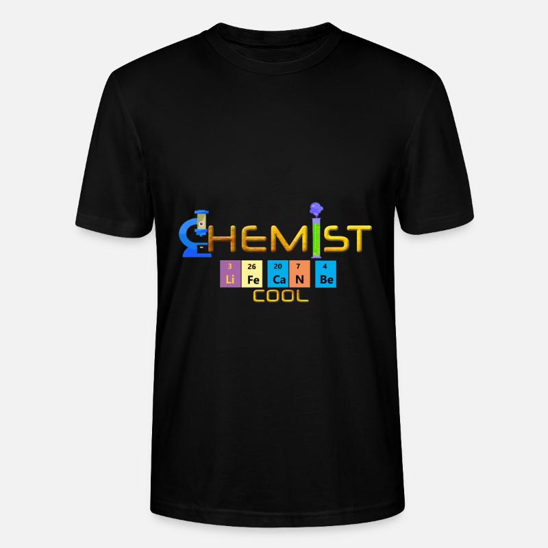 Chemiker - Stanley/Stella Unisex Bio-T-Shirt CRAFTER - Schwarz