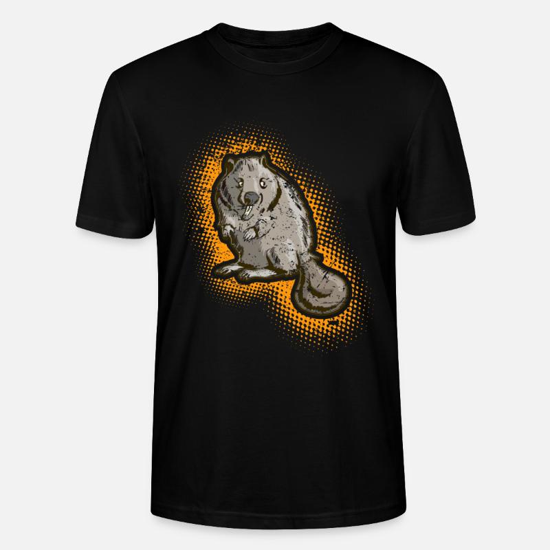 Bieber - T-shirt bio CRAFTER Stanley Stella Unisexe - noir