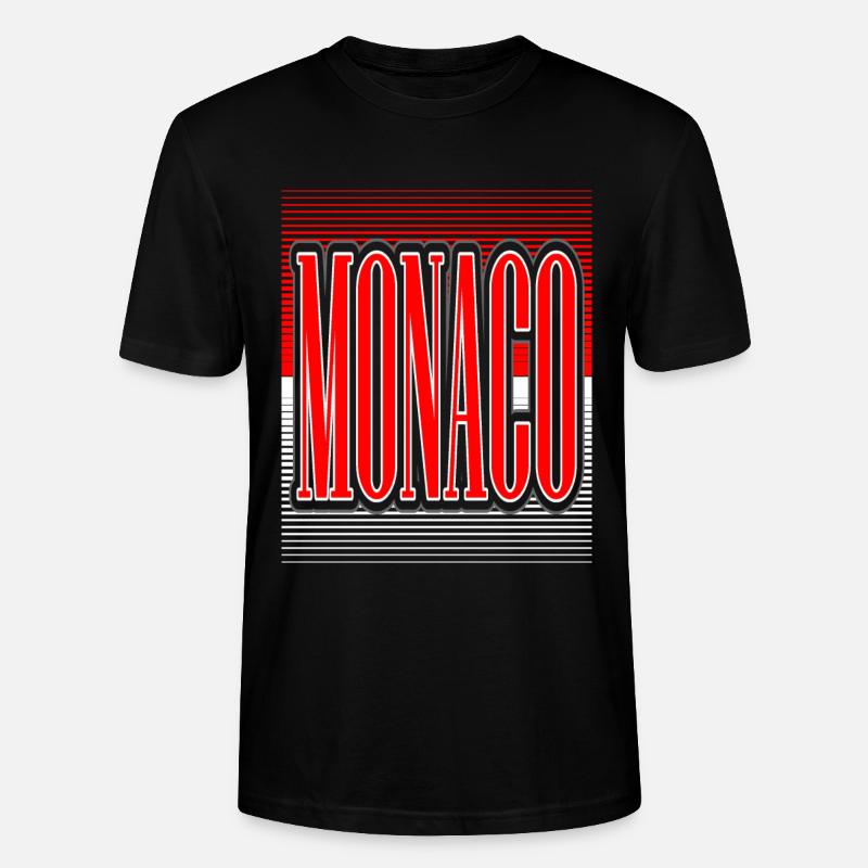 monaco - Stanley/Stella Unisex Bio-T-Shirt CRAFTER - Schwarz