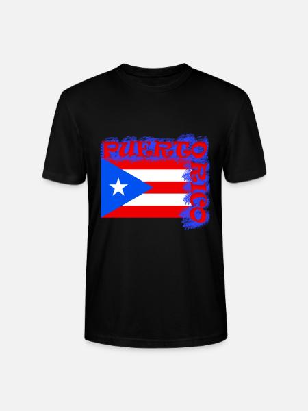 Puerto Rico - Stanley/Stella Unisex Bio-T-Shirt CRAFTER - Schwarz