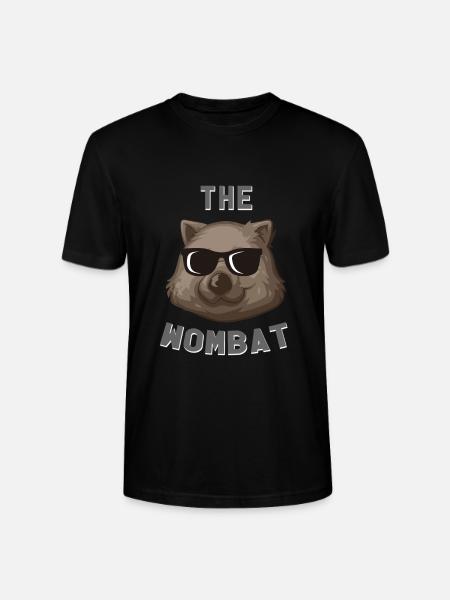 wombat - Stanley/Stella CRAFTER Unisex Organic T-Shirt - black