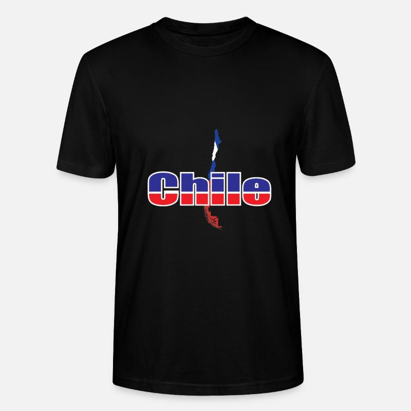 Chile - Stanley/Stella Unisex Bio-T-Shirt CRAFTER - Schwarz