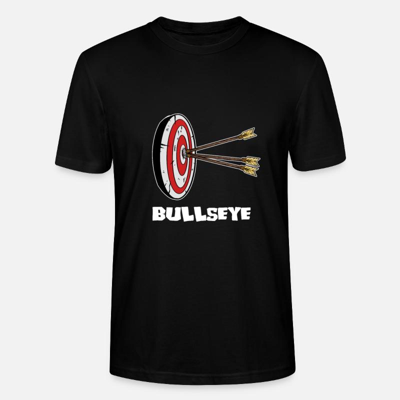 Bogenschiessen - Stanley/Stella Unisex Bio-T-Shirt CRAFTER - Schwarz