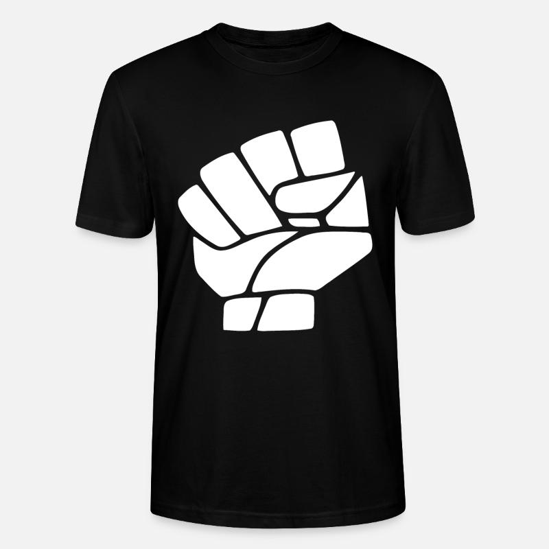 Revolution hand - Stanley/Stella Unisex Bio-T-Shirt CRAFTER - Schwarz