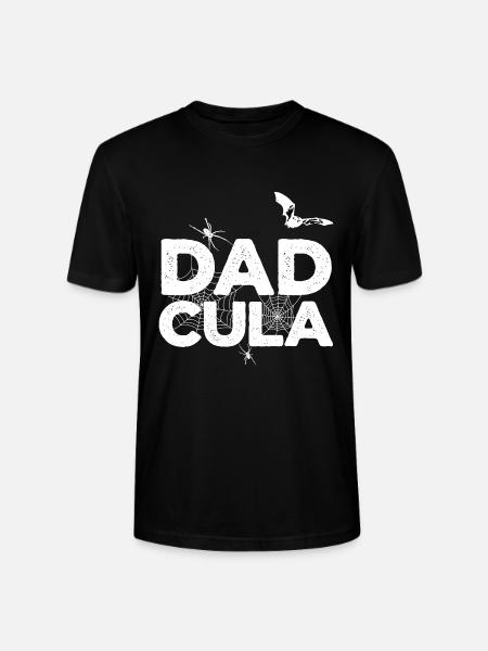 Halloween DADCULA Papa - Stanley/Stella CRAFTER Unisex Organic T-Shirt - black