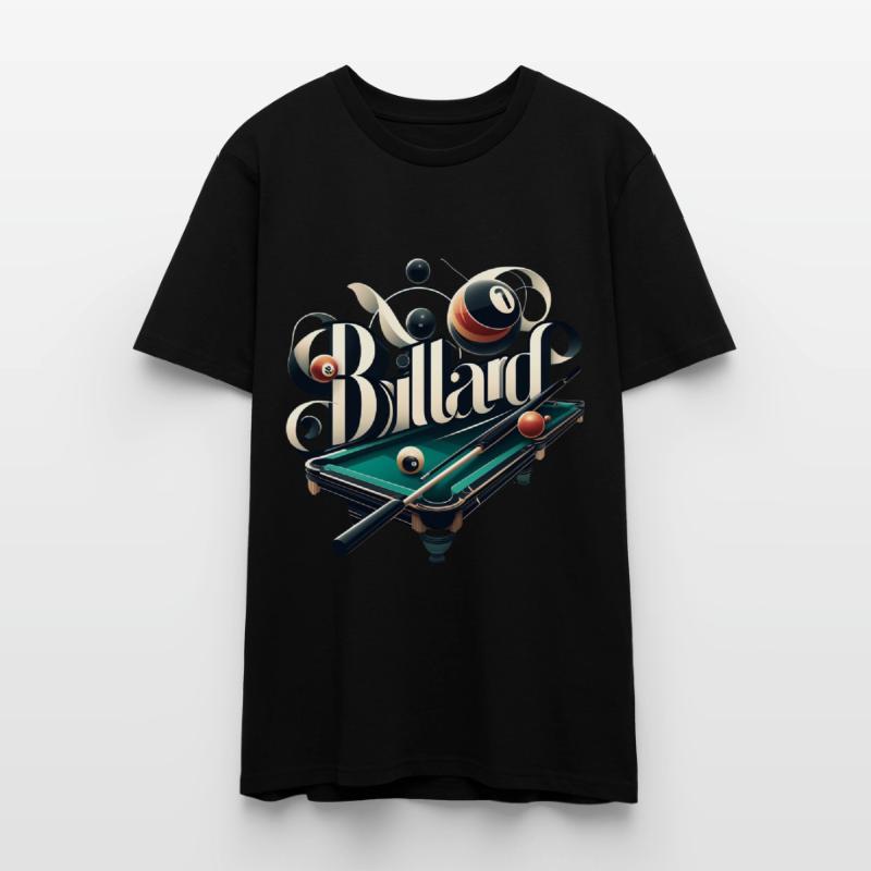 Le billard, c’est maîtriser la queue à la table de billard T-shirt bio CRAFTER Stanley Stella Unisexe
