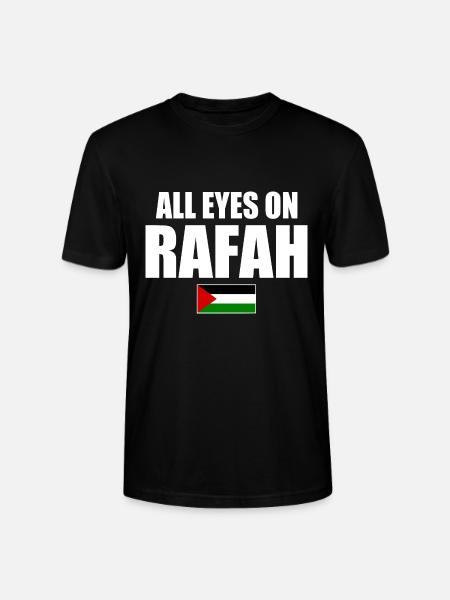 all eyes on rafah - Stanley/Stella CRAFTER Unisex Organic T-Shirt - black