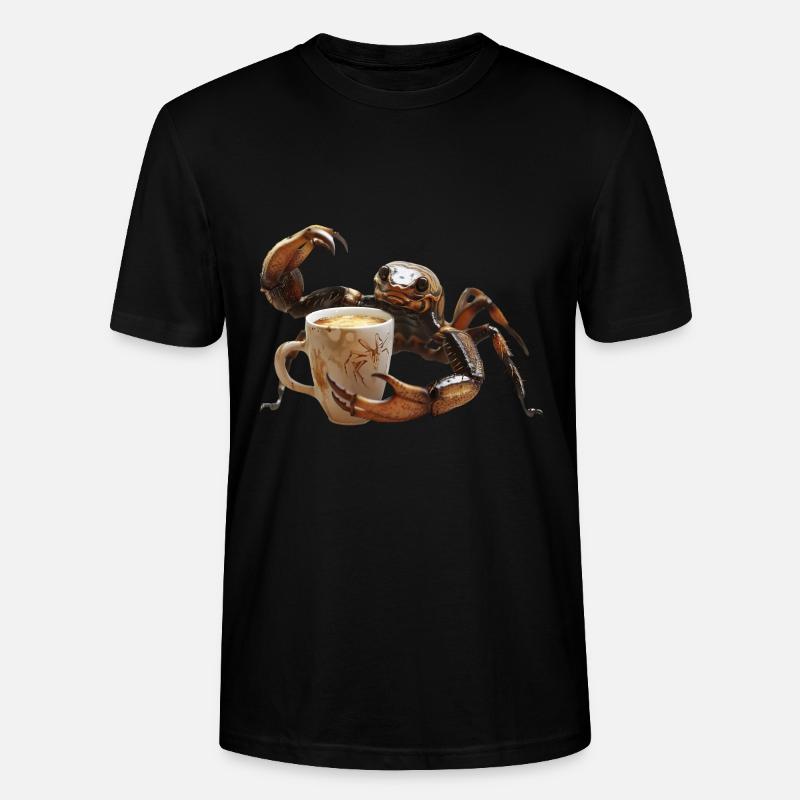 Skorpion Kaffee - Stanley/Stella Unisex Bio-T-Shirt CRAFTER - Schwarz