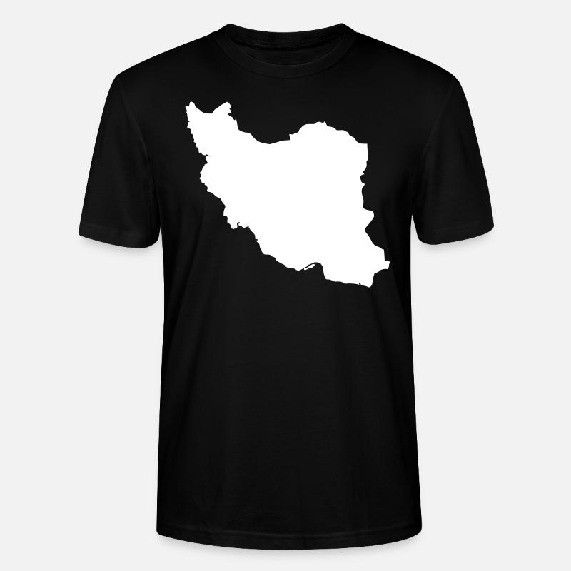 Iran - Stanley/Stella Unisex Bio-T-Shirt CRAFTER - Schwarz