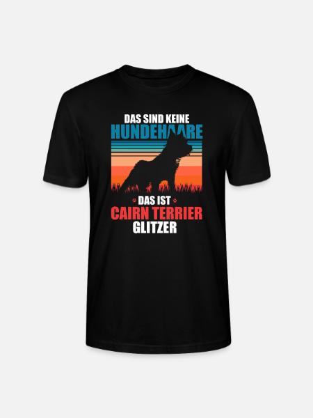 Cairn Terrier - Stanley/Stella Unisex Bio-T-Shirt CRAFTER - Schwarz