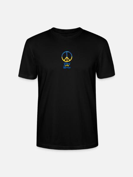 Stand with Ukraine - Stanley/Stella CRAFTER Unisex Organic T-Shirt - black