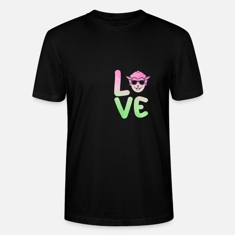Schäfer Schaf - Stanley/Stella Unisex Bio-T-Shirt CRAFTER - Schwarz