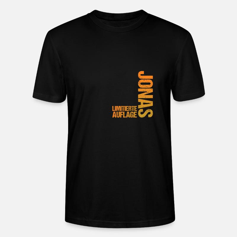 Jonas - Stanley/Stella Unisex Bio-T-Shirt CRAFTER - Schwarz