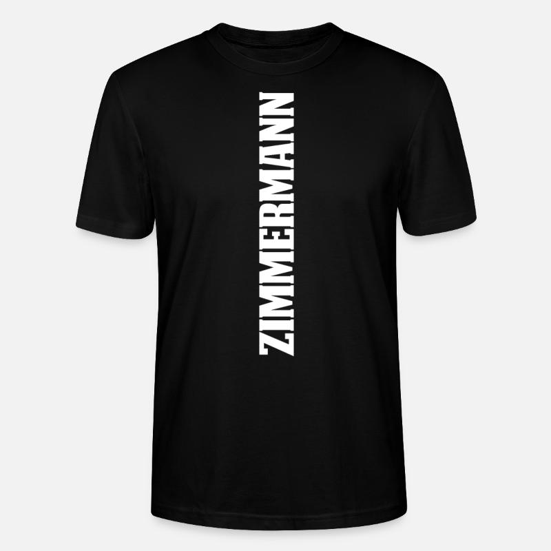 Zimmermann Zimmerer - Stanley/Stella Unisex Bio-T-Shirt CRAFTER - Schwarz