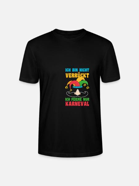 Karnevalskostüm Fasching Karneval - Stanley/Stella Unisex Bio-T-Shirt CRAFTER - Schwarz