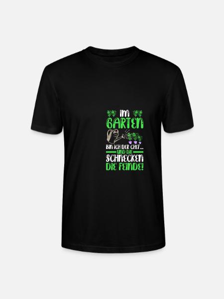 Gärtner Hobbygärtner Garten - Stanley/Stella Unisex Bio-T-Shirt CRAFTER - Schwarz