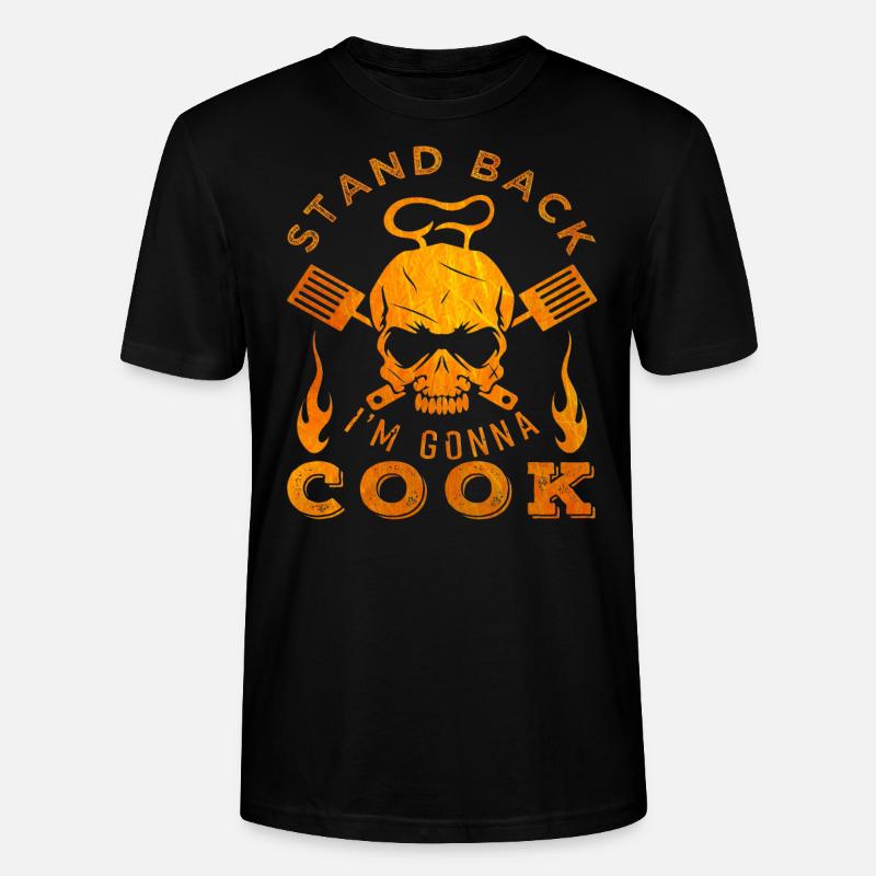 Cuisson - T-shirt bio CRAFTER Stanley Stella Unisexe - noir