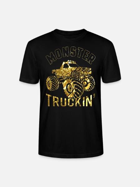 Monster Truck - Stanley/Stella Unisex Bio-T-Shirt CRAFTER - Schwarz