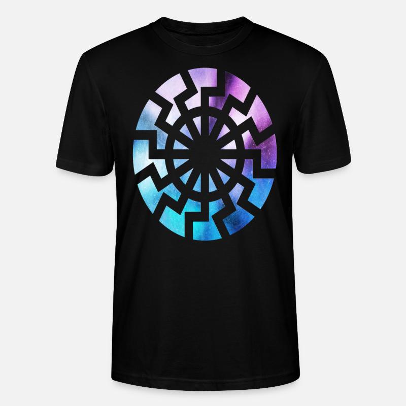 Cercles de grains - T-shirt bio CRAFTER Stanley Stella Unisexe - noir