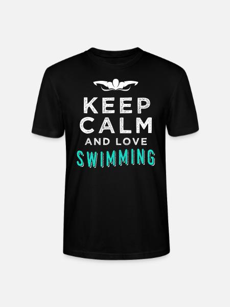 Schwimmen - Stanley/Stella Unisex Bio-T-Shirt CRAFTER - Schwarz