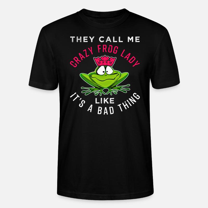 Frosch - T-shirt bio CRAFTER Stanley Stella Unisexe - noir