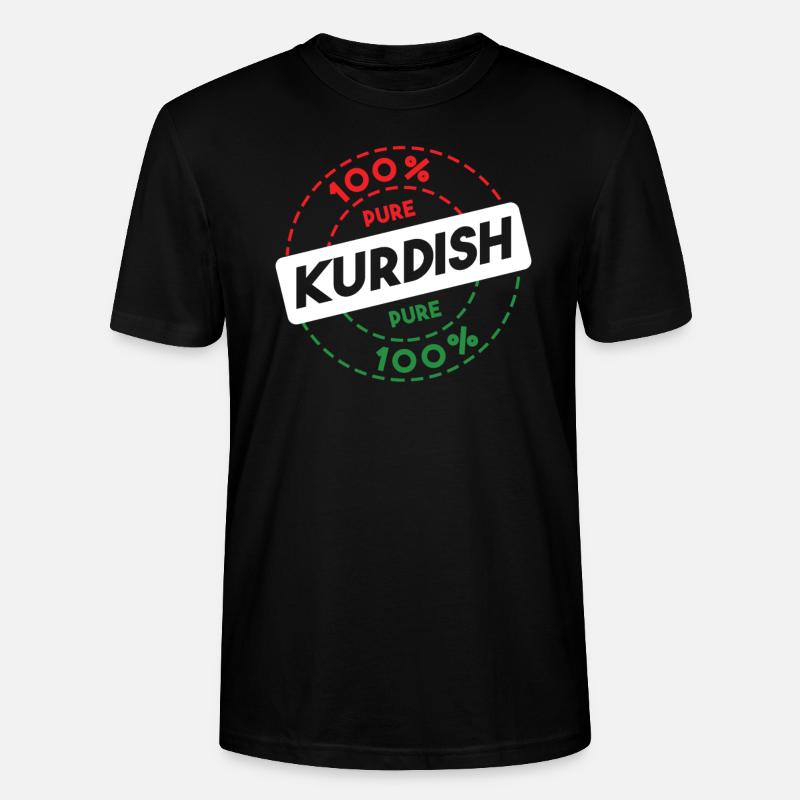Kurdistan - T-shirt bio CRAFTER Stanley Stella Unisexe - noir