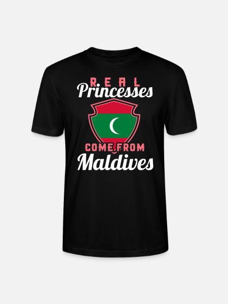Maldives - Stanley/Stella CRAFTER Unisex Organic T-Shirt - black